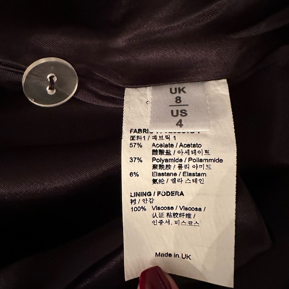 Vivienne Westwood Off-Shoulder Plum Satin Evening Gown - Picture 10 of 14